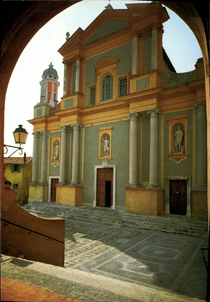 Menton — Ansicht der Kirche Saint-Michel (17. Jahrhundert) — Editions M.I.R.E. Menton - Vorderseite