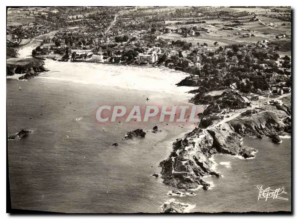 Saint-Lunaire — Der Punkt Décailé und der Strand — Luftaufnahme von Greff - Vorderseite