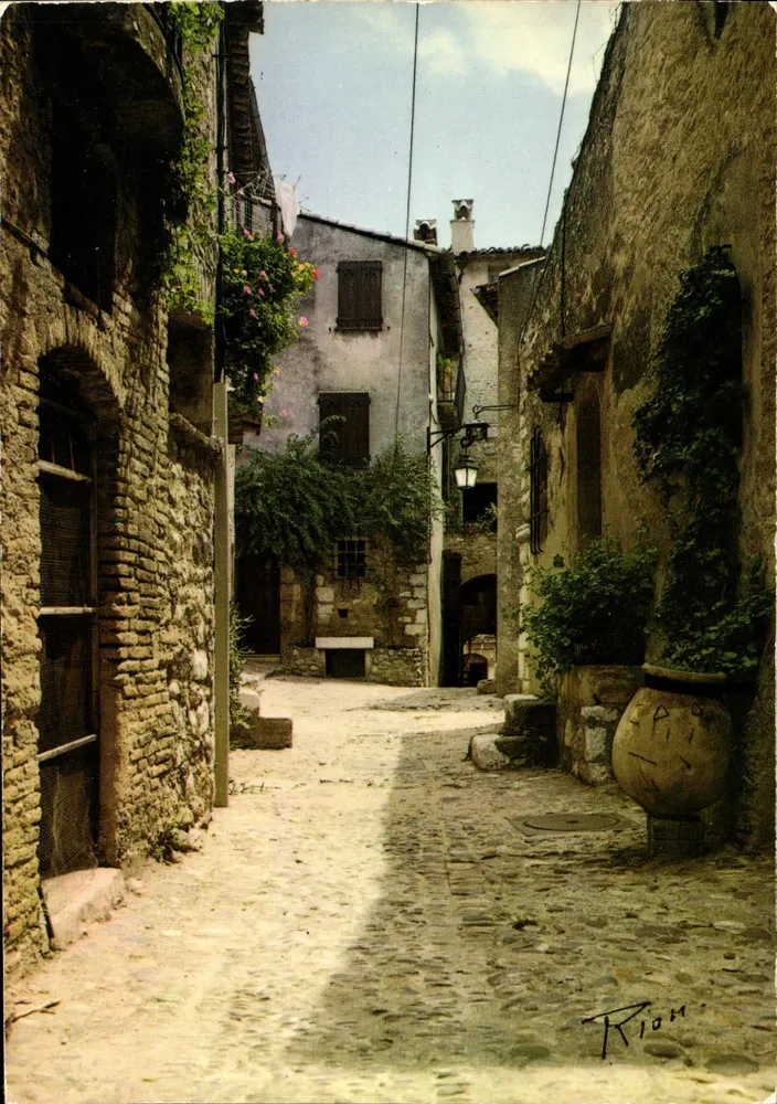 Rion — Alte Straße — Ed. A. Rion, 18, rue Raibert, Nice - Vorderseite