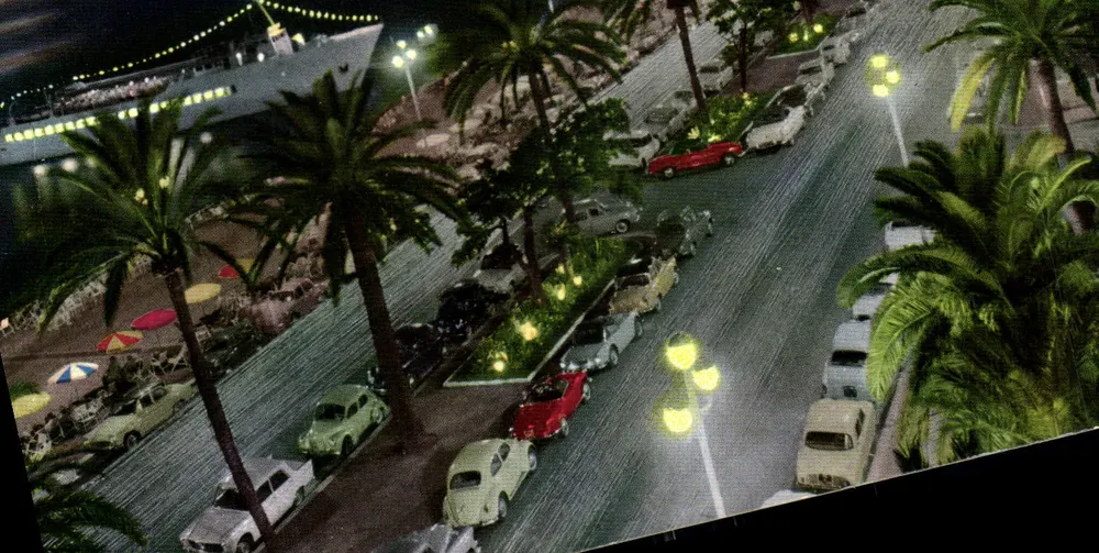 Côte d'Azur - Nice - Mondlicht über die Promenade des Anglais — Éditions S.E.P.T. - 16/625 - Vorderseite