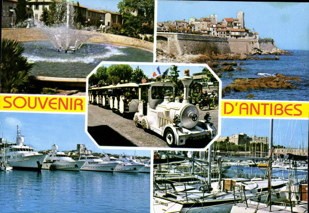 Antibes — Lembrete de Antibes — Edições SEPT, Nîmes - Frente