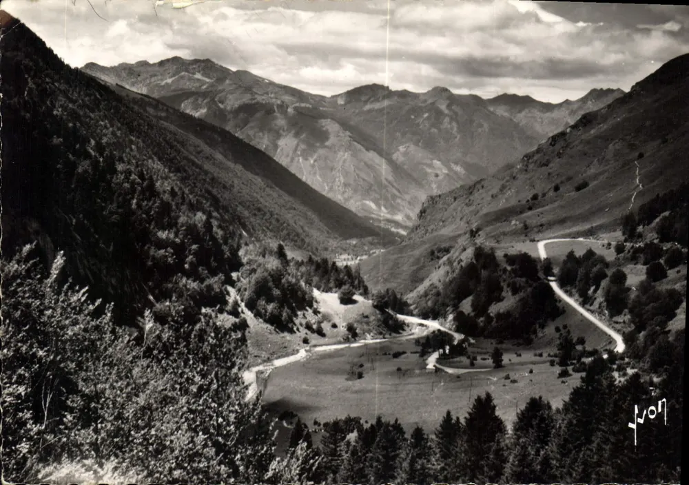 Col d'Aubisque — Thermalstraße von Argelès nach Eaux-Bonnes — Éditions d'Art, Paris - Vorderseite