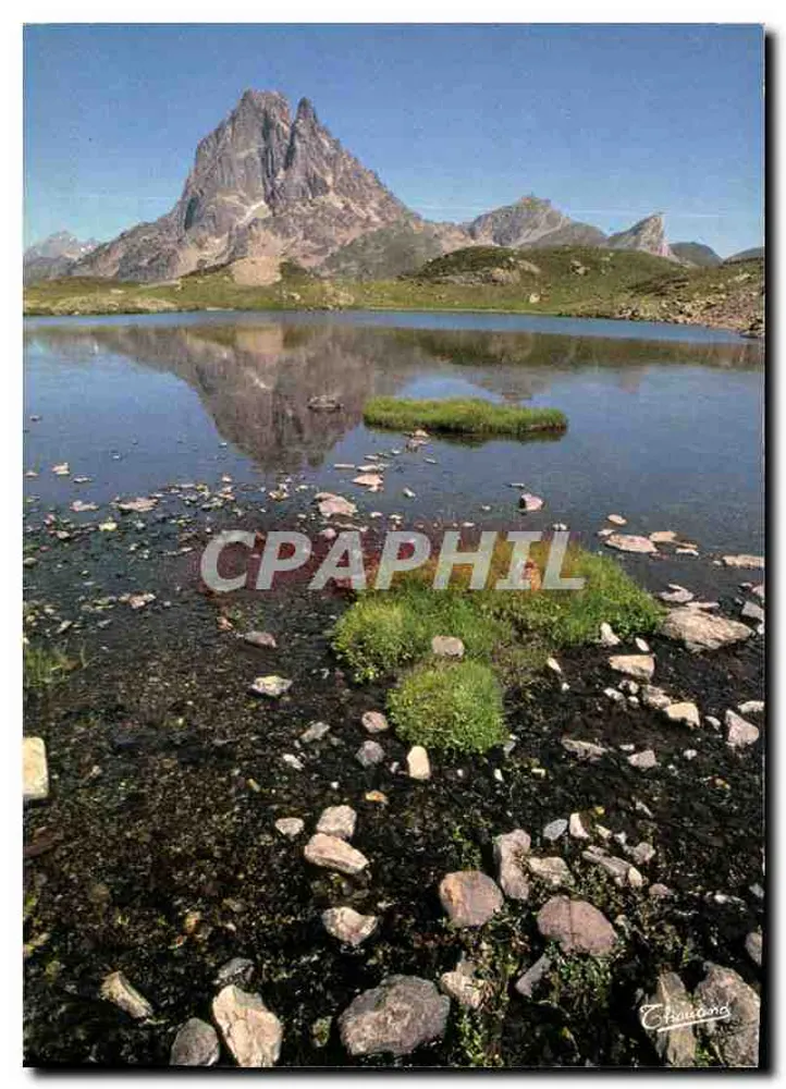 Pic du Midi d'Ossau — Meer van Ayous — Uitgever ETCHEPARE - Voorkant
