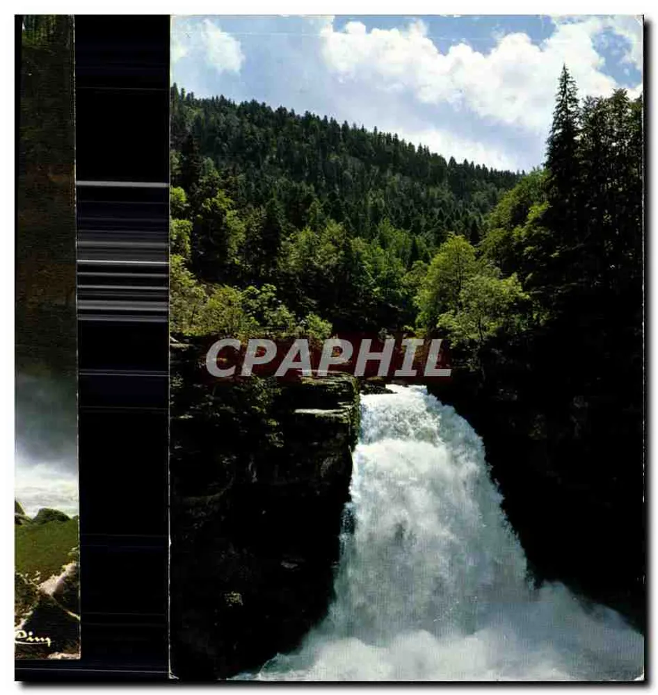 Fall des Doubs — Saut des Doubs. Die Fall — Edition Derias Baulme, Nr. 12608 - Vorderseite