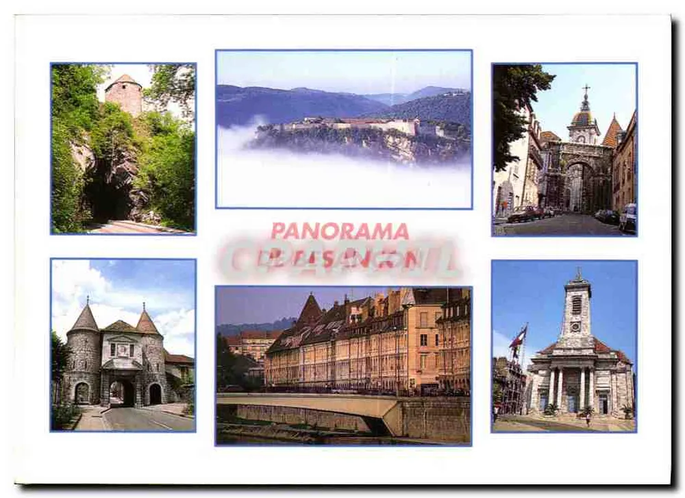 Besançon — Panorama — Edições Cabier - Frente