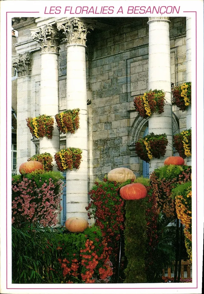 Die Floralies in Besançon — Blumenevent — Éditions Protet - Vorderseite
