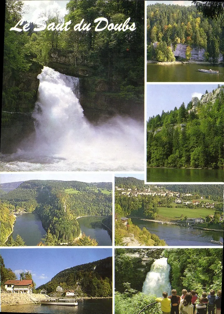 Der Saut du Doubs — Bilder aus der Franche-Comté — Verlag Les Éditions de la Frontière - Vorderseite