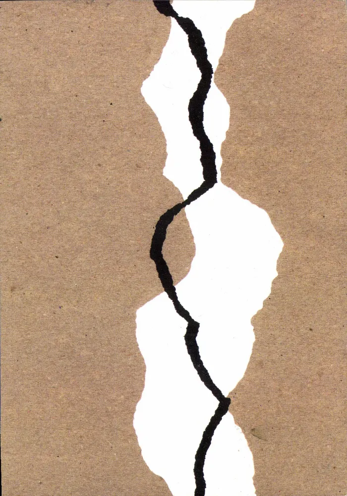 Riss — Abstrakte Kunst — Anilogis - Vorderseite
