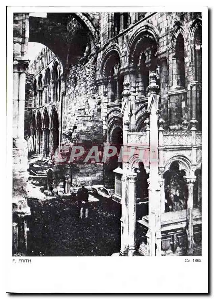 Ruínas da catedral de Notre-Dame de Paris — fotografia de F. Frith — Ca 1865 - Frente