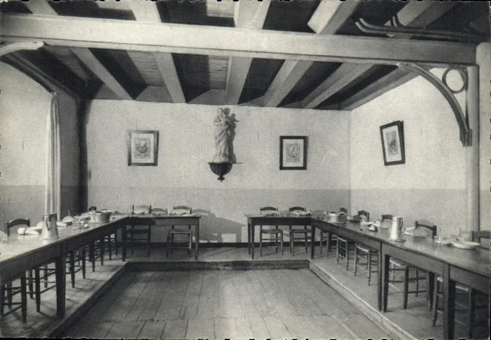 La Louvesc - Maison Saint-Régis — Refektorium der Nonnen — Hélio M. Lischluyer & Söhne, Lyon - Vorderseite