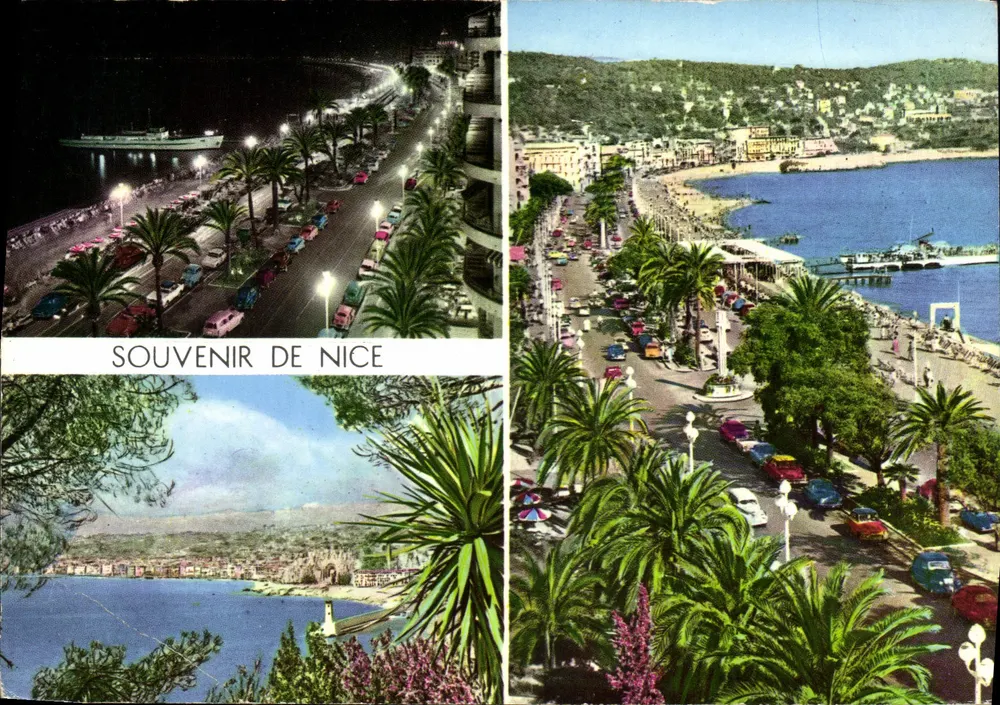 Nice — Lembrança de Nice — Edições Gilletta, n° 06 - Frente