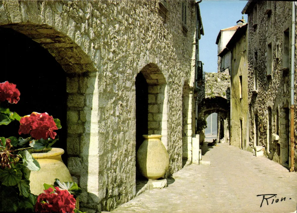 Rion — Eine alte Straße — Editions Côte d'Azur - Vorderseite