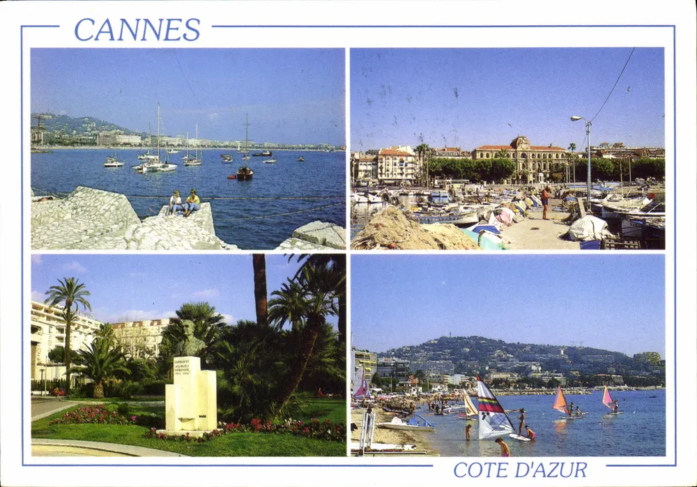 Cannes — Côte d'Azur — Éditions Florian Mistral - Vorderseite