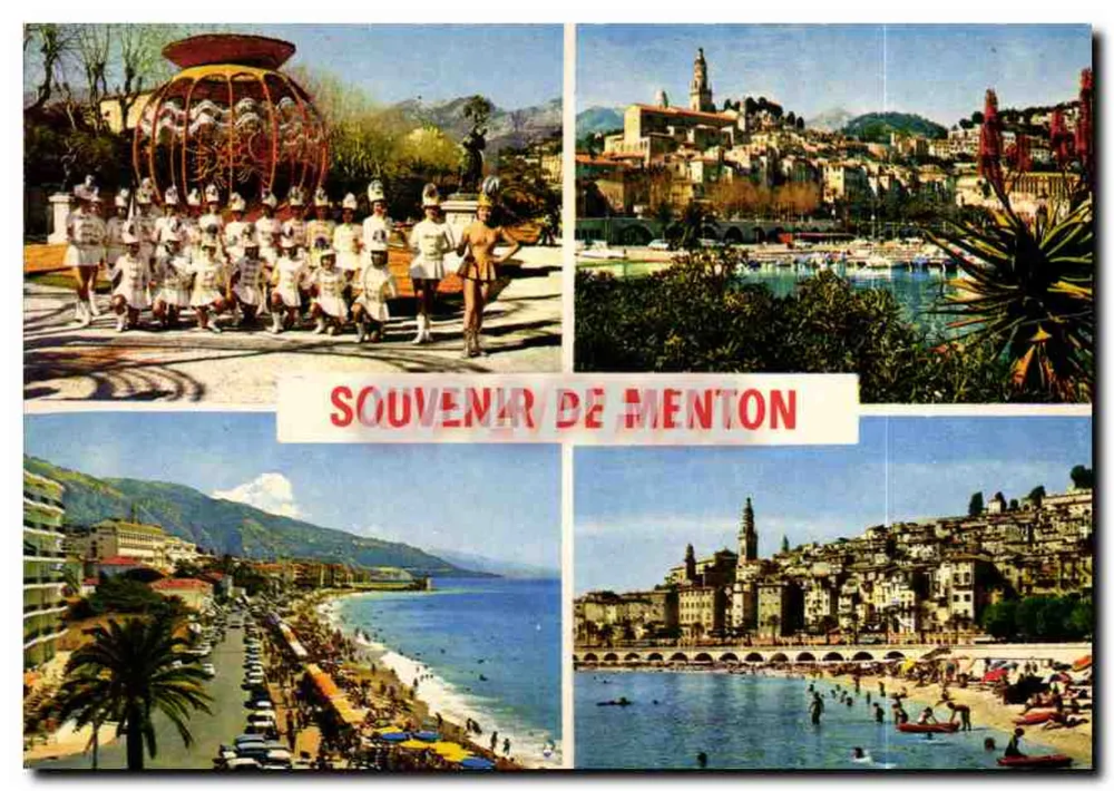 Menton — Lembrança de Menton - Frente