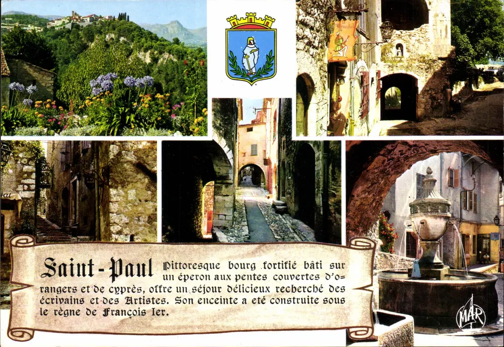 Saint-Paul — pittoreske befestigte Stadt — MAR - Vorderseite
