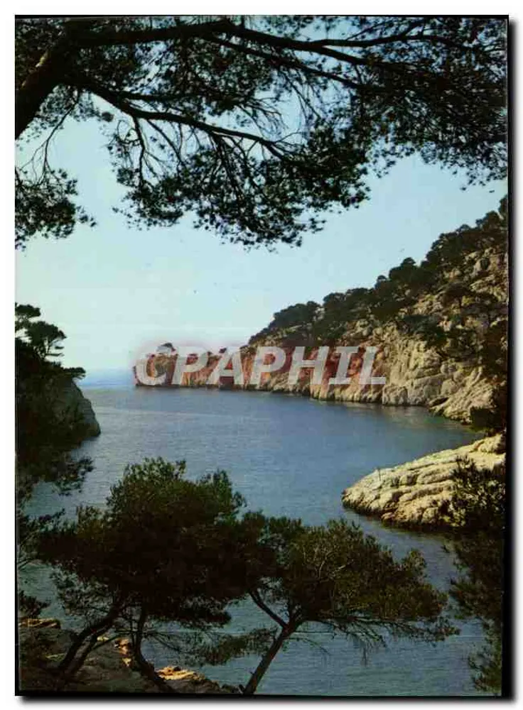 Canyon da Calanque — vista desde um promontório - Frente