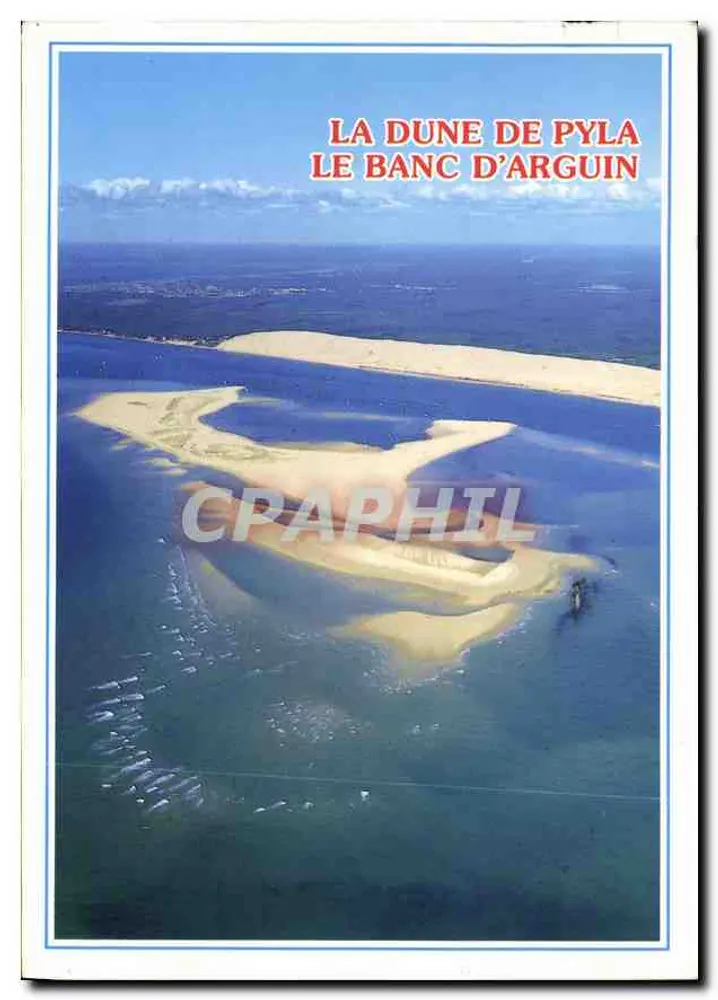 A Duna de Pyla — O Banc d'Arguin — Artaud Frères, Nantes - Frente