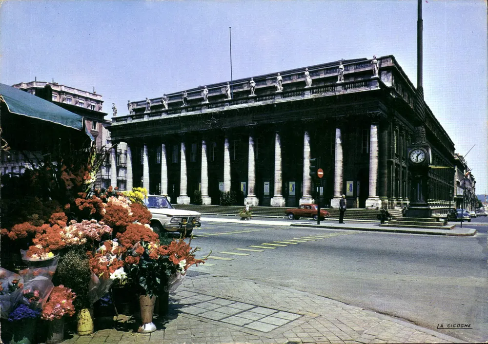 Bordeaux — Das Grand Theatre — Edition La Cigogne - Vorderseite