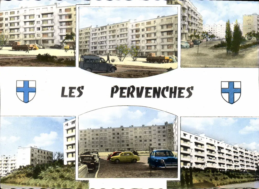 Les Pervenchés — Wohnviertel — Éditions du Sud-Est, n°13 - Vorderseite