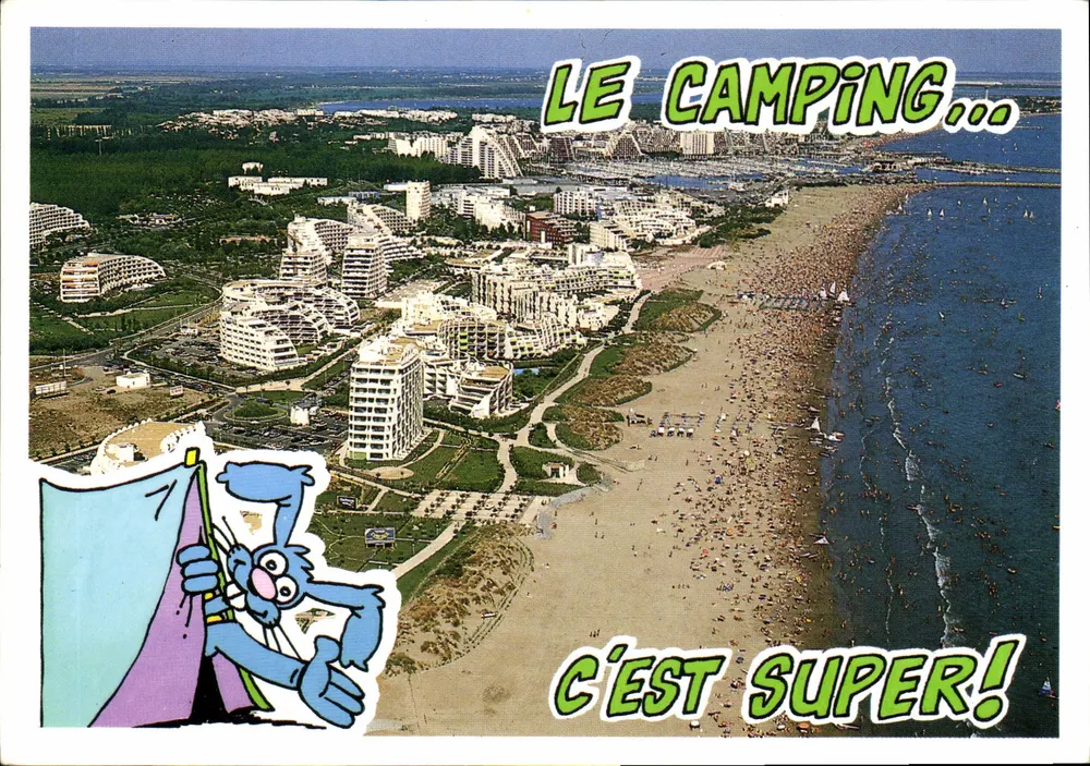 O Camping — Cidade Escondida n°201 — Le Lamentin — Editor: La Grande Motte - Frente