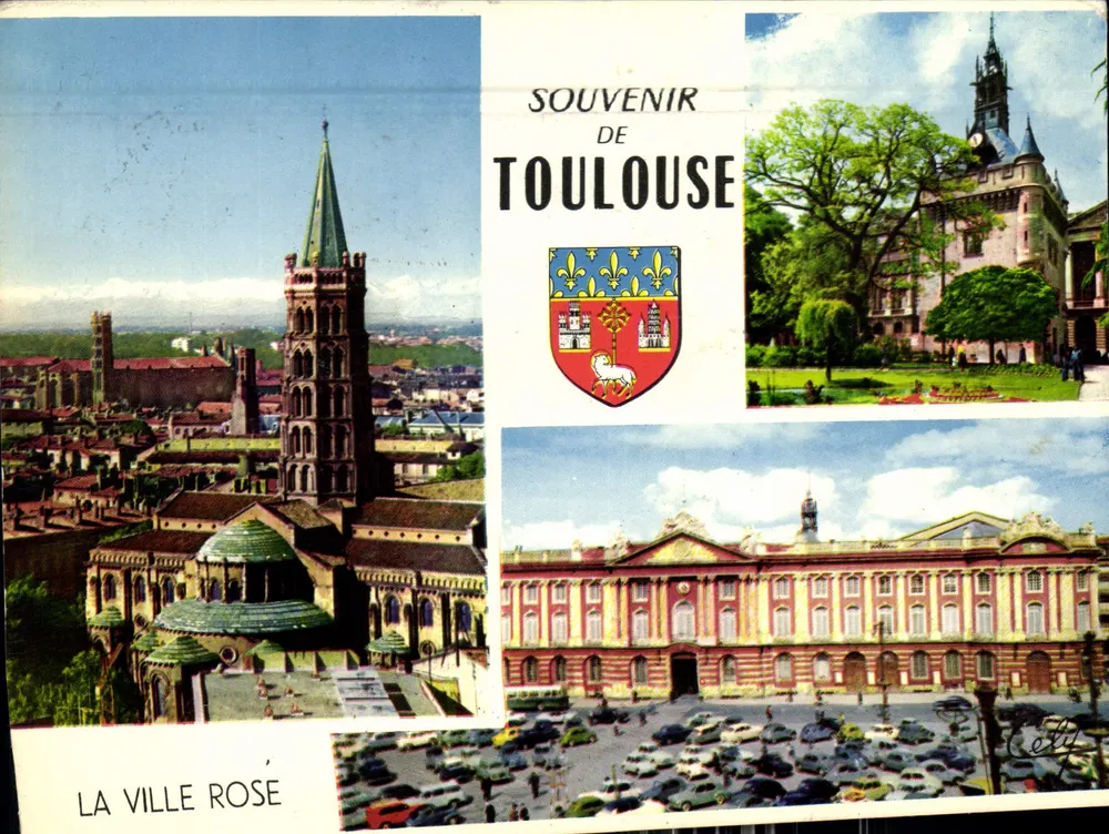 Toulouse — Erinnerung an die Rosa Stadt — Éditions Saint-Alban - Vorderseite