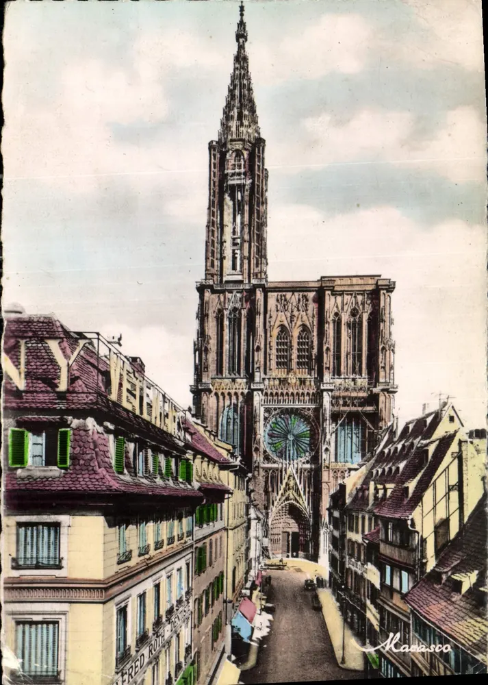 Straßburg — Kathedrale (1276-1330) — Verleger Kamasco - Vorderseite