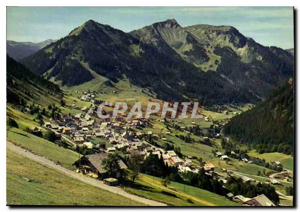 Châtel (74) — Allgemeiner Blick und das Massiv des Linga — Verleger - Vorderseite