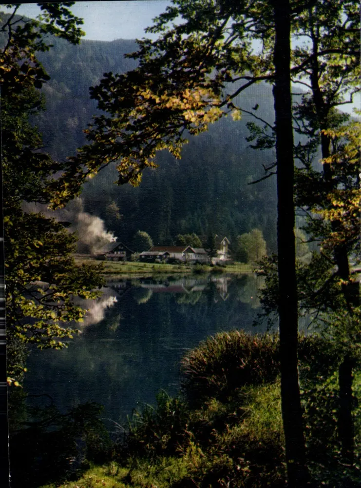 Lago de Retournemer — Os Vosgues pitorescos — Edições La Cigogne - Frente