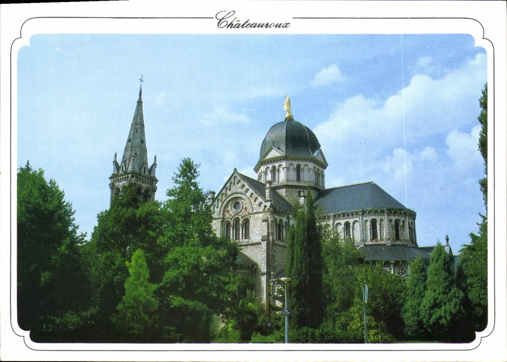 Châteauroux — Église Notre-Dame — Verlag J. Rouchet - Vorderseite