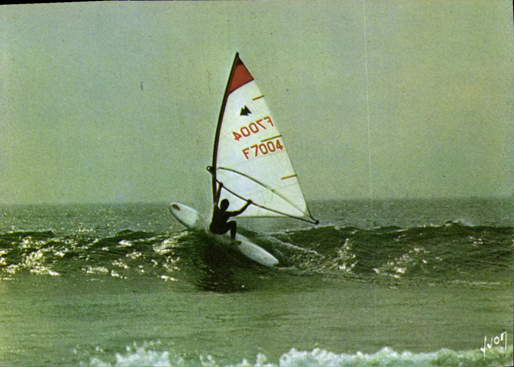 Segeln am Ozean — Serie 'La Voile des 4 Saisons' — Éditions d'art Yvon - Vorderseite