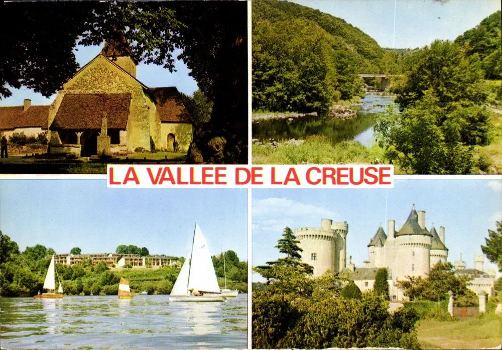 A Valle da Creuse — Ed. G. Guillot, n° 800 - Frente
