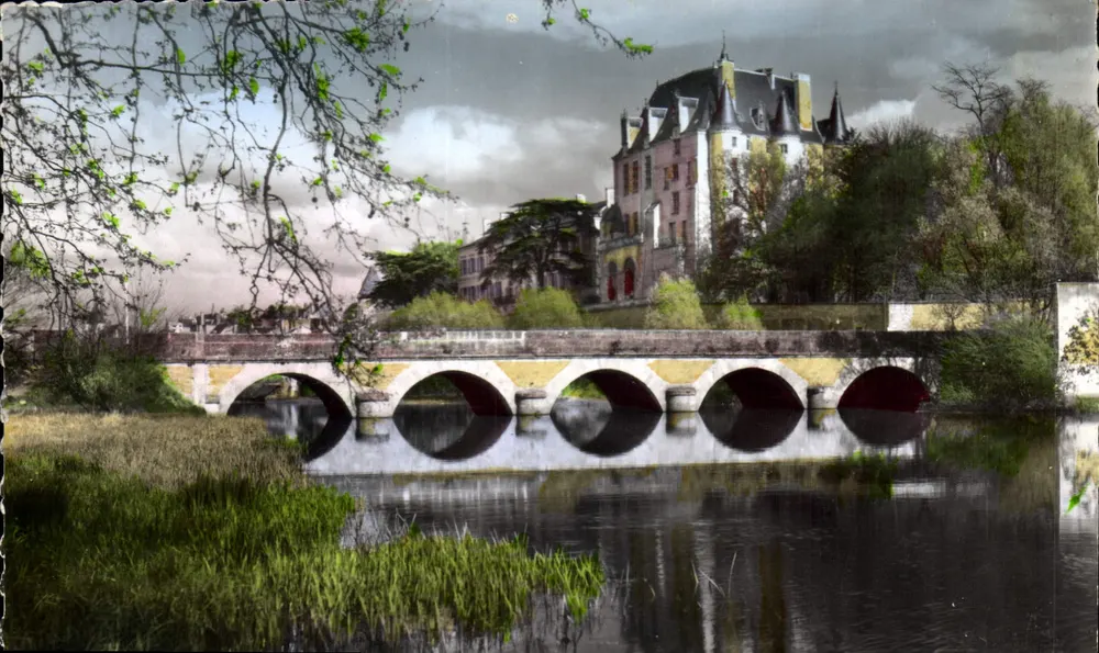 Château Raoul — Les Bords de l'Indre — M. ROUSSEL, Photo-Sémaray, Châteauroux - Vorderseite