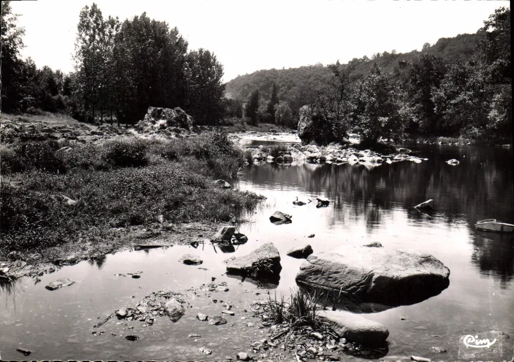 Gargilesse (Indre) — Zusammenfluss der Creuse und der Gargilesse — CIM - Vorderseite