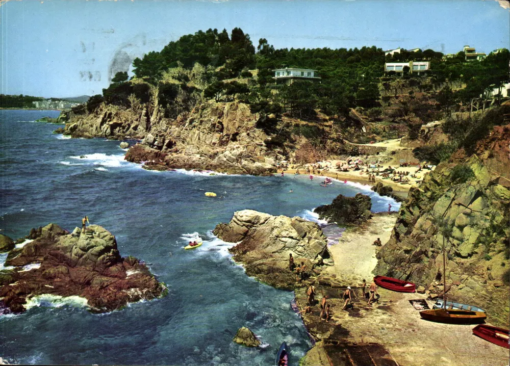 Caló d'en Transa — Costa Brava, Espanha — Fotograma Campañá-Tug-teran, Série II, N° 2472 - Frente