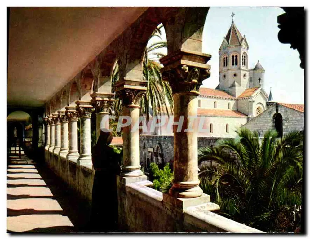 Kloster der Abtei Notre-Dame de Lérins — Cannes — Kunstausgaben Yvor - Vorderseite