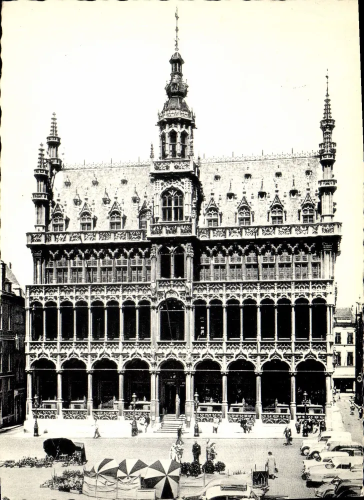 Bruxelas - Casa do Rei — Bruxelas, Bélgica - Frente