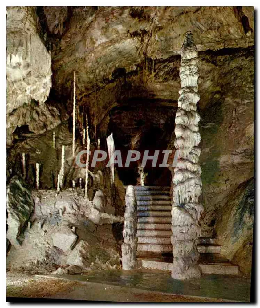 Grottes de Han-sur-Lesse — Der Minaret (neue Galerien) — Mexichrome France, Serie S 5 O - Vorderseite