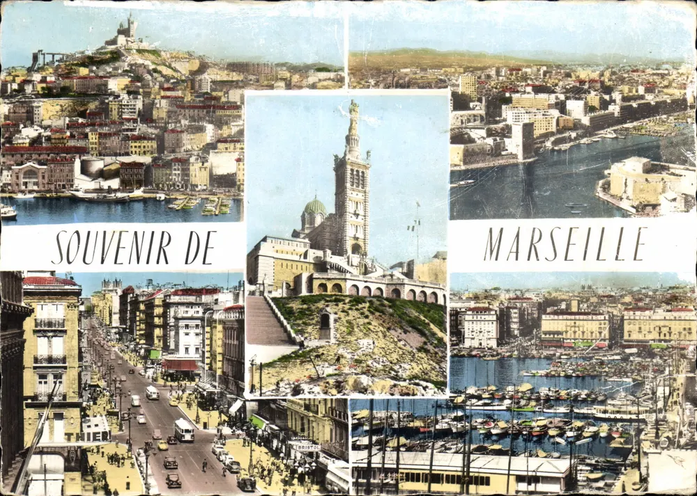 Marseille — Pamiątka z Marsylii — Thier - Awers