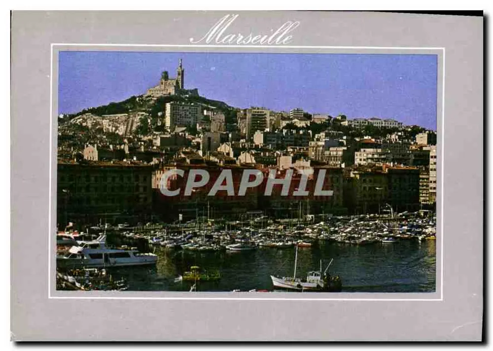 Vista do Velho Portos de Marselha — editor D.L. 5-230-1987 - Frente