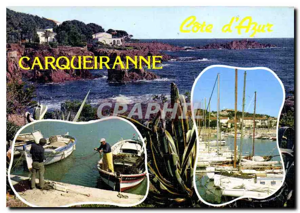 Carqueiranne — Côte d'Azur — Les Éditions Aris, n° C 1008 - Vorderseite