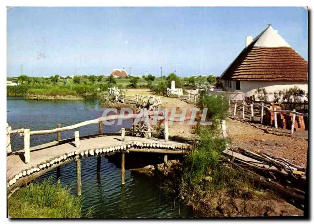 Camargue — Holzbrücke über eine Roubine — Société des Éditions du France - Vorderseite