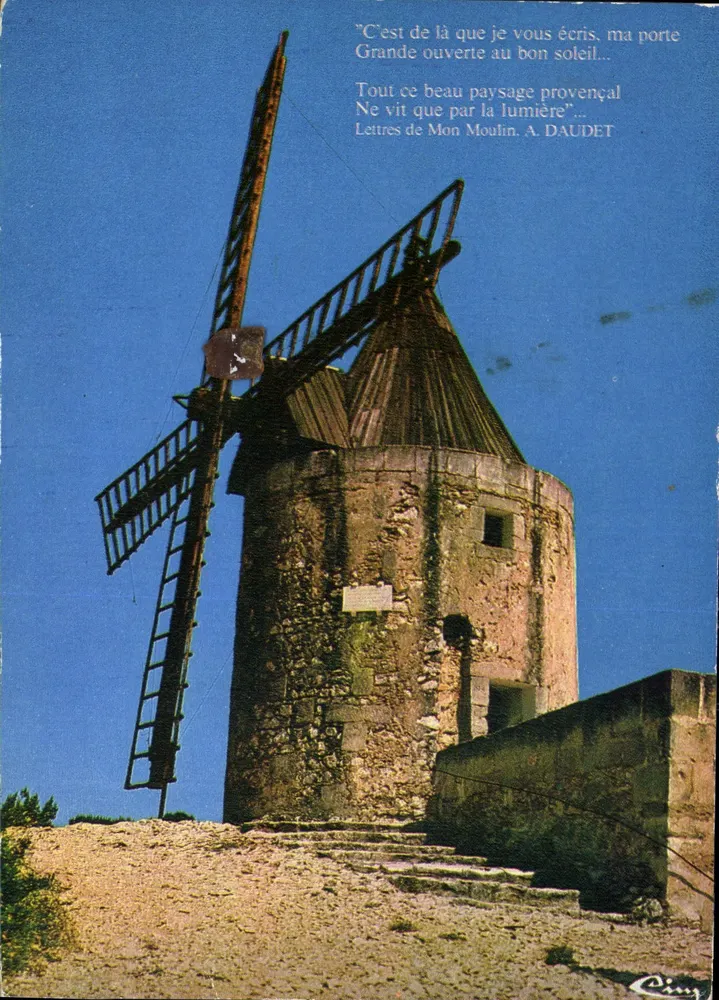 Das Daudet-Mühle — Fontvieille — Verlag Combiérier - Vorderseite