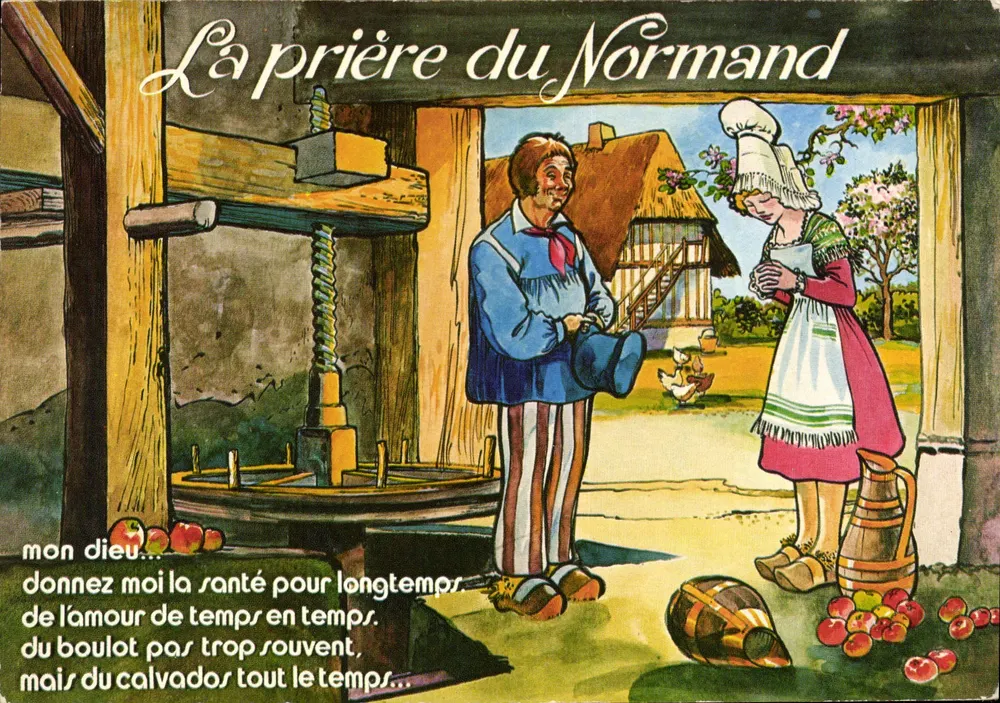 Modlitwa Normandzka — wydanie Artaud Frères, n°122 - Awers
