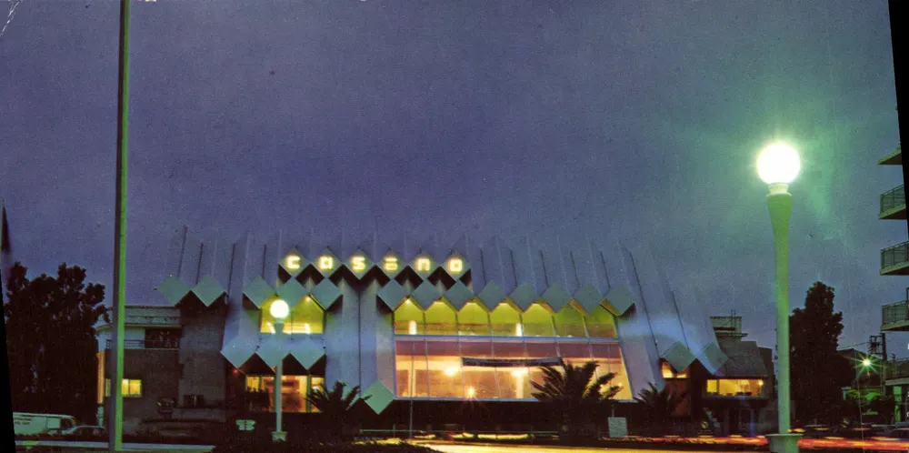 O Casino da Praia — Les Sables-d'Olonne (Vendée) — Impresso por L'Oricour - Frente