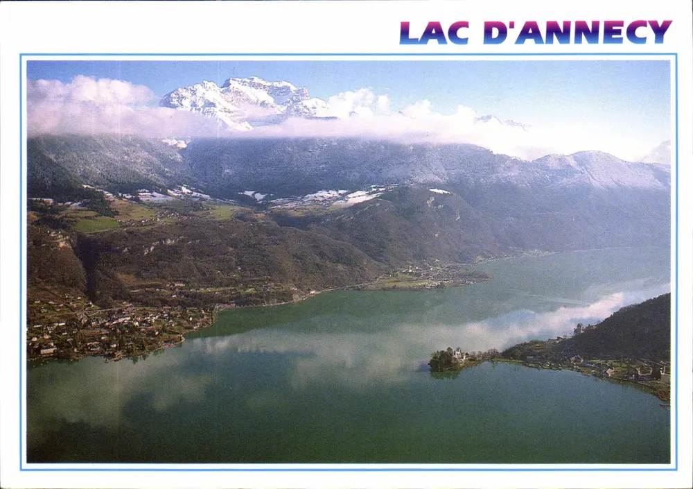 See Annecy — Luftaufnahme — Editions Mandallaz, n°1377 - Vorderseite