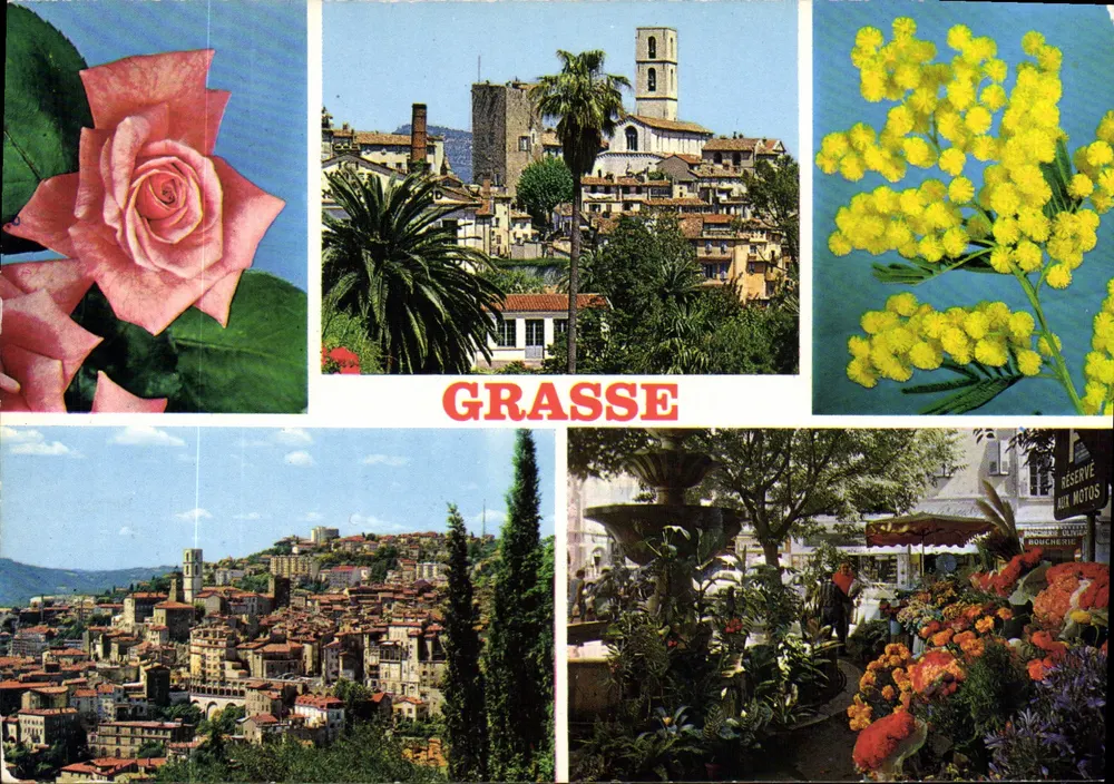 Grasse — Hauptstadt der Blumen und Parfums — Les Editions Gilletta - Vorderseite