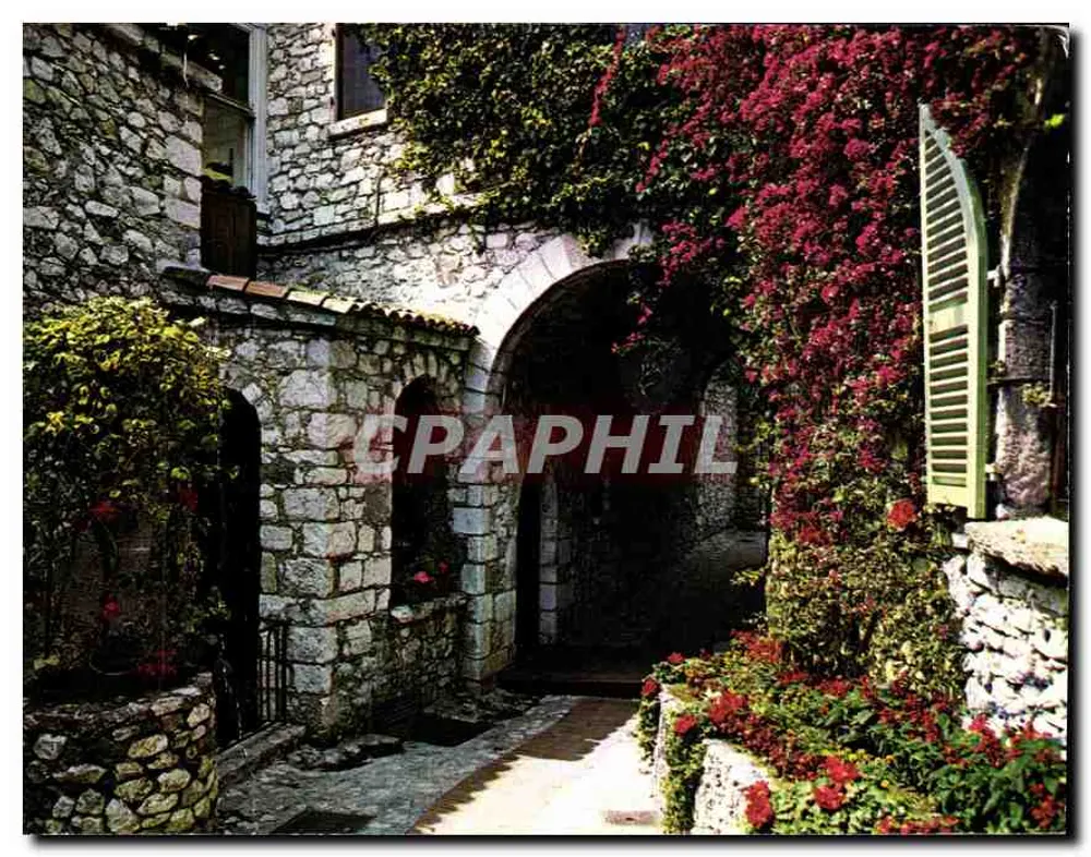 Eze - Alte malerische Straße — Französische Riviera, Alpes-Maritimes — Les Editions Gilletta - Vorderseite