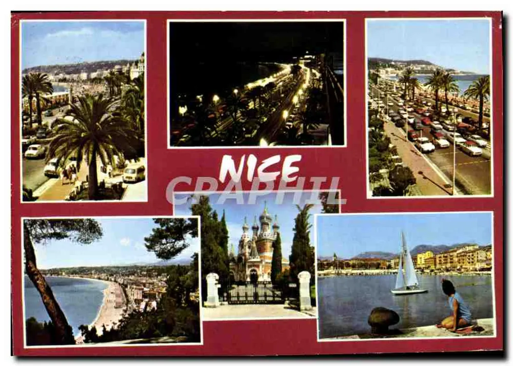 Nice — Panoramablick und Nachtsicht — Graphphil - Vorderseite