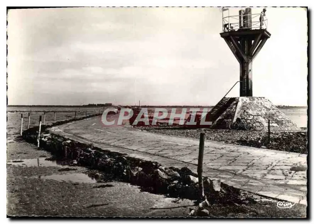Passage du Gois — Ilha de Noirmoutier — Fotografia Verdadeira - Frente