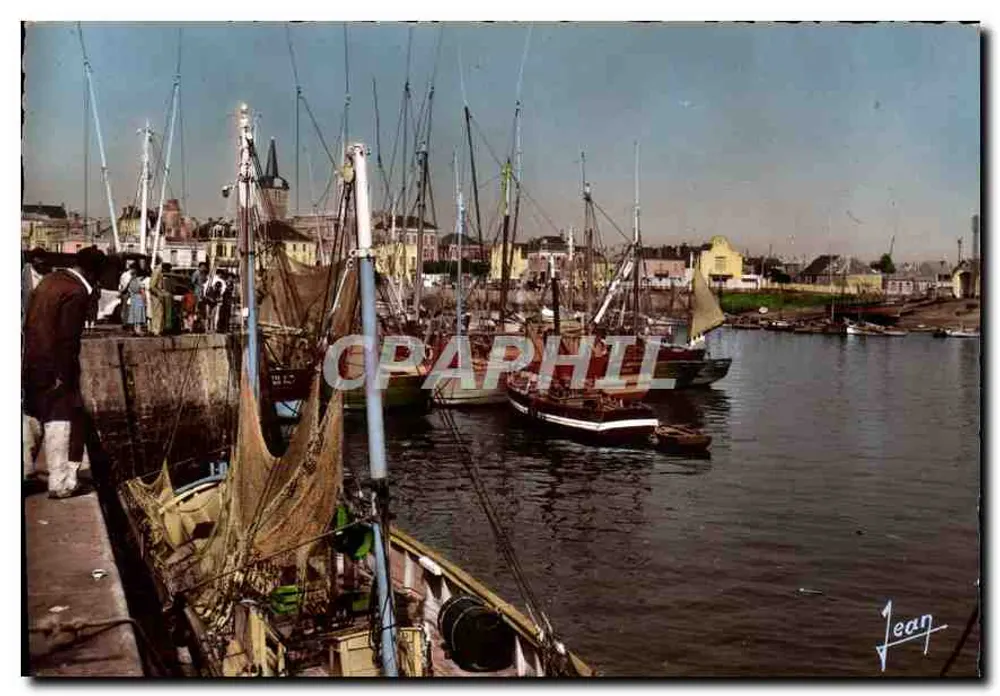 Les Sables-d'Olonne — Thoniers und Chalutiers am Hafen — Les Éditions Jean - Vorderseite